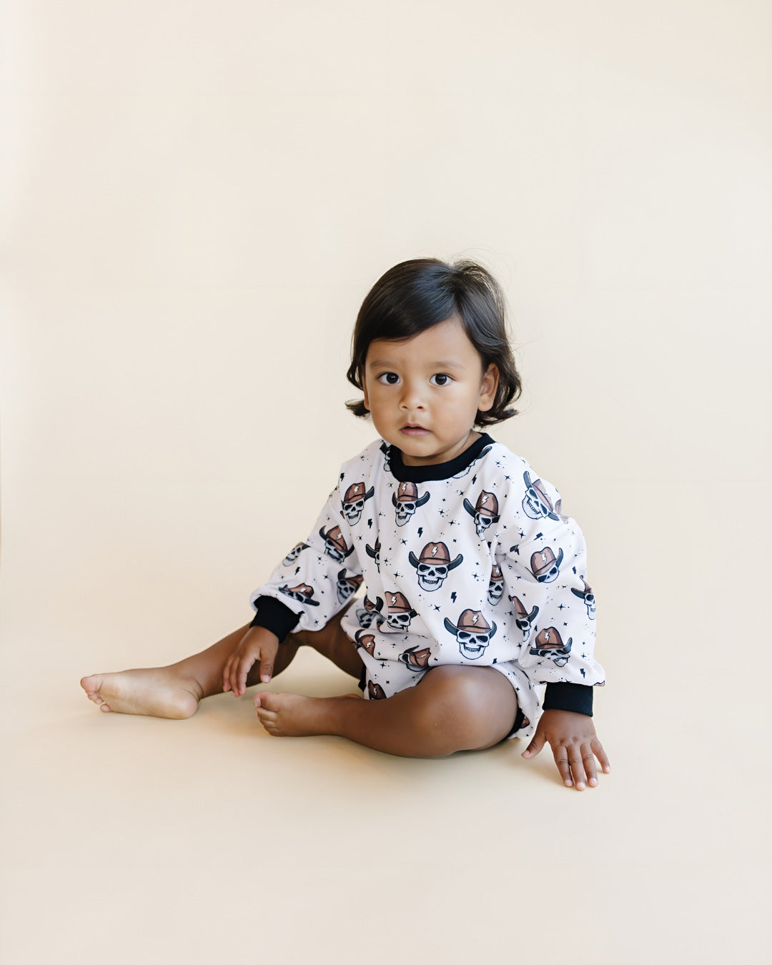 Bolt Cowboy Bubble Romper