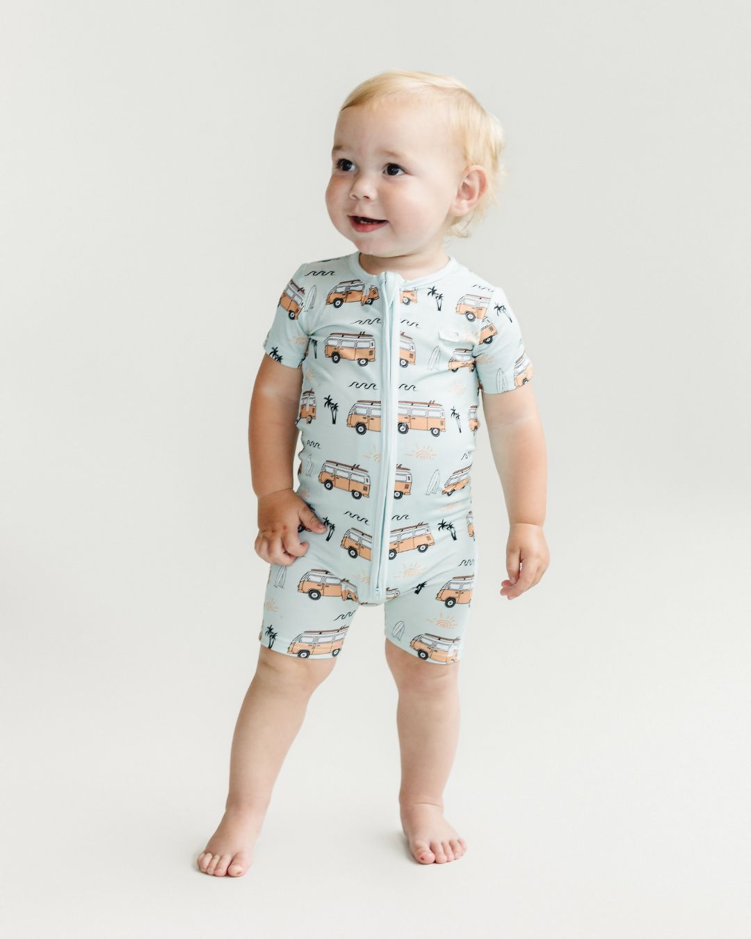 Shorty Romper | Retro Beach