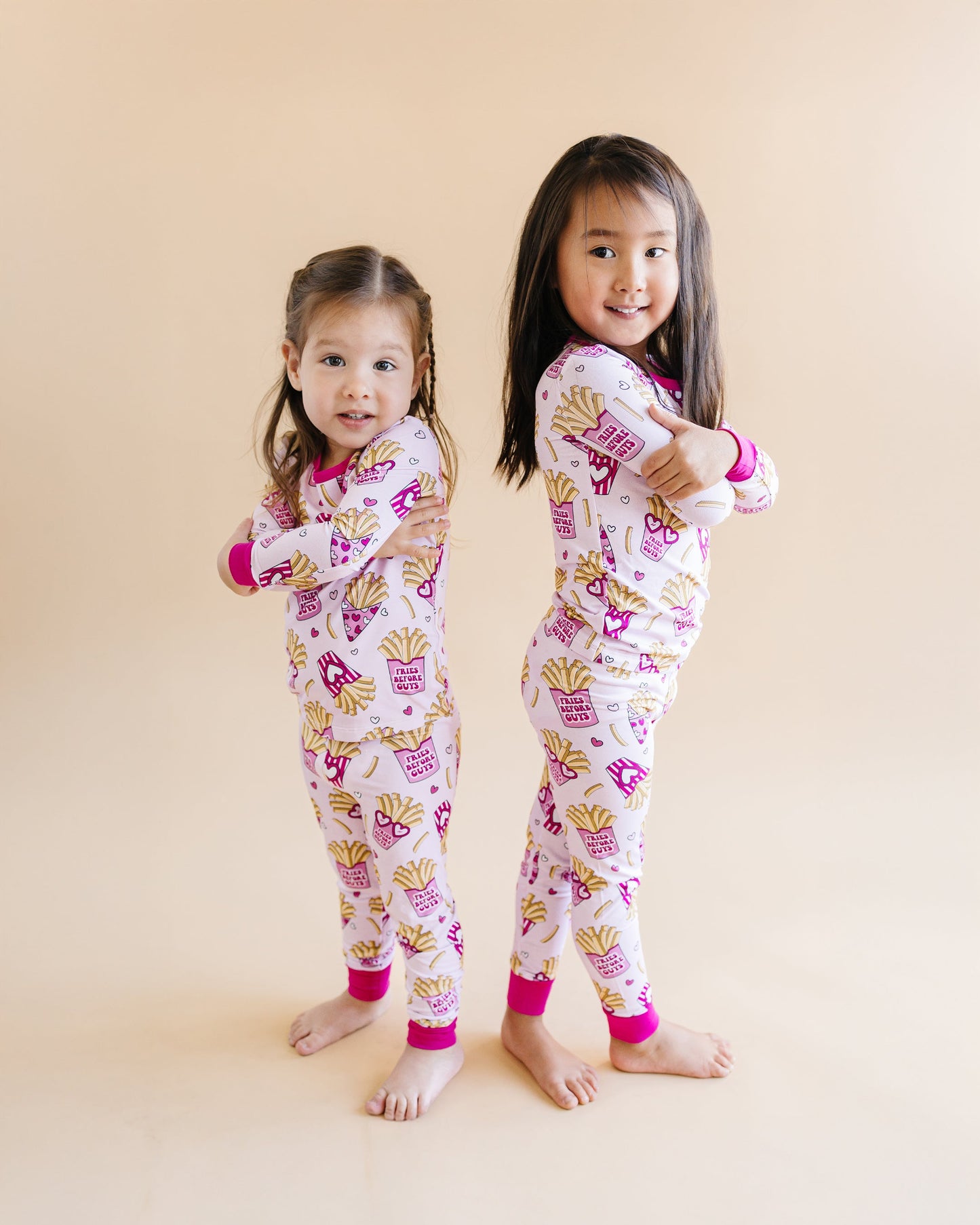 Fries Before Guys Bamboo Two Piece Set