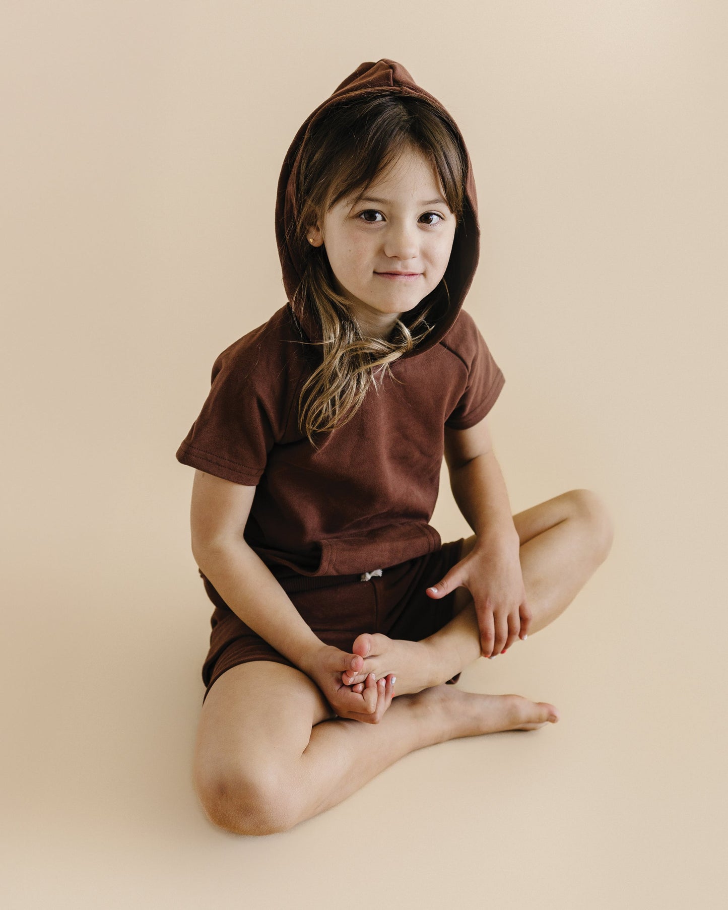 Cargo Shorts Set | Chocolate