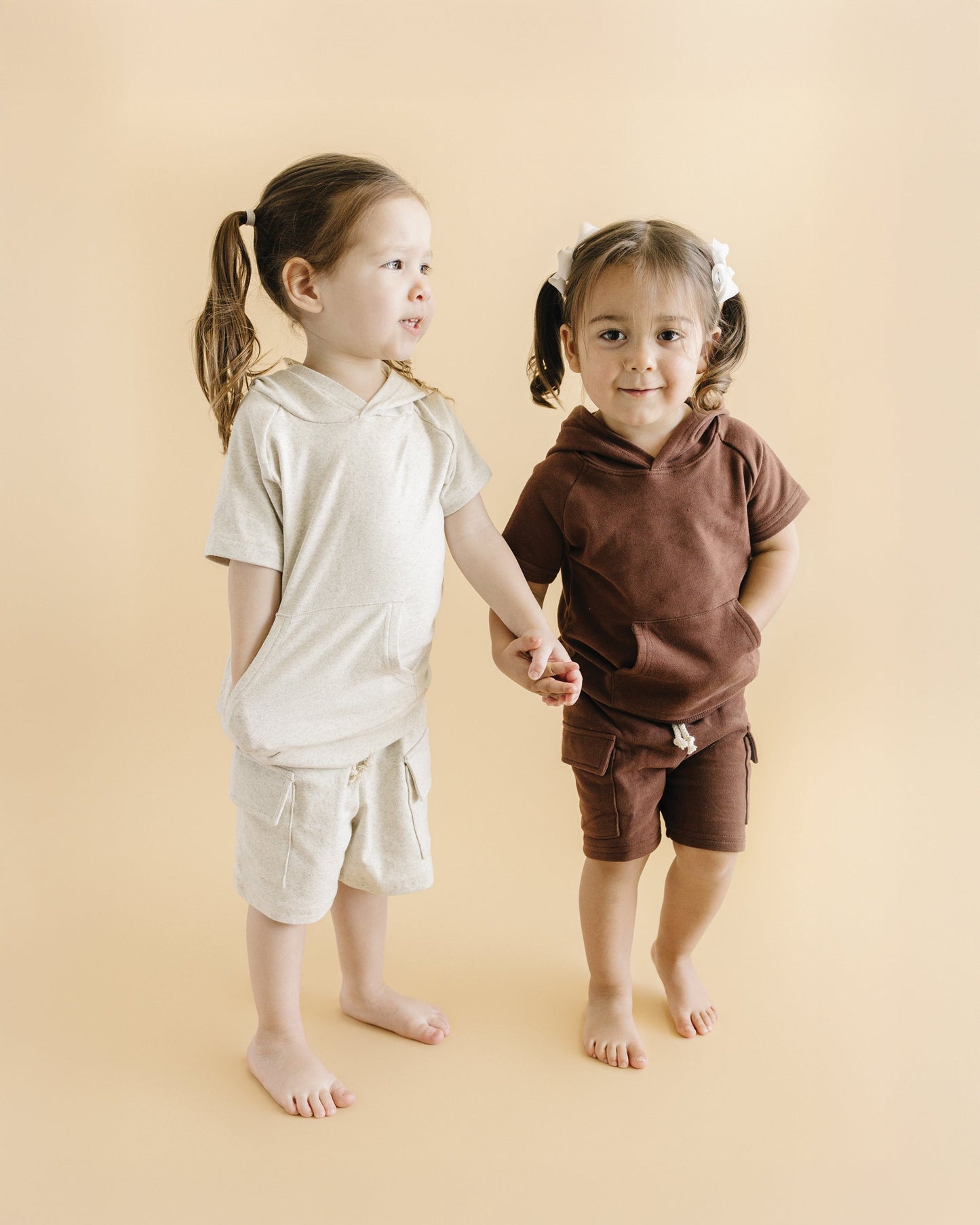 Cargo Shorts Set | Chocolate