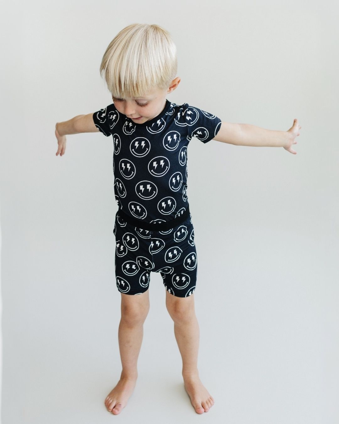 Two Piece Shorts Set | Electric Smiley