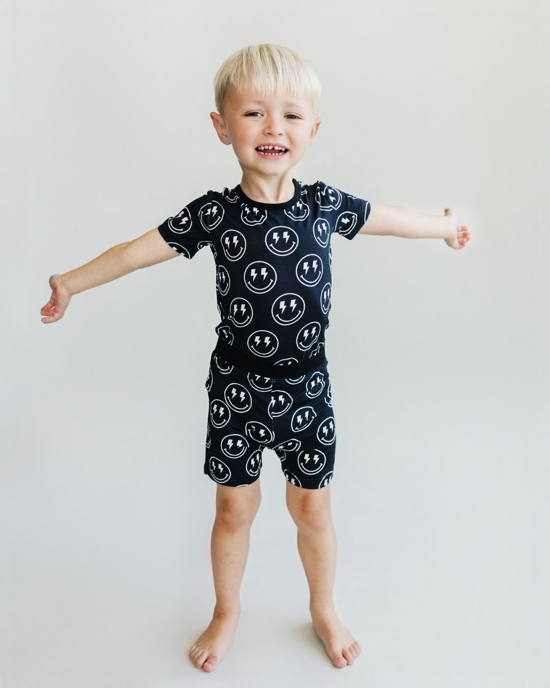 Two Piece Shorts Set | Electric Smiley