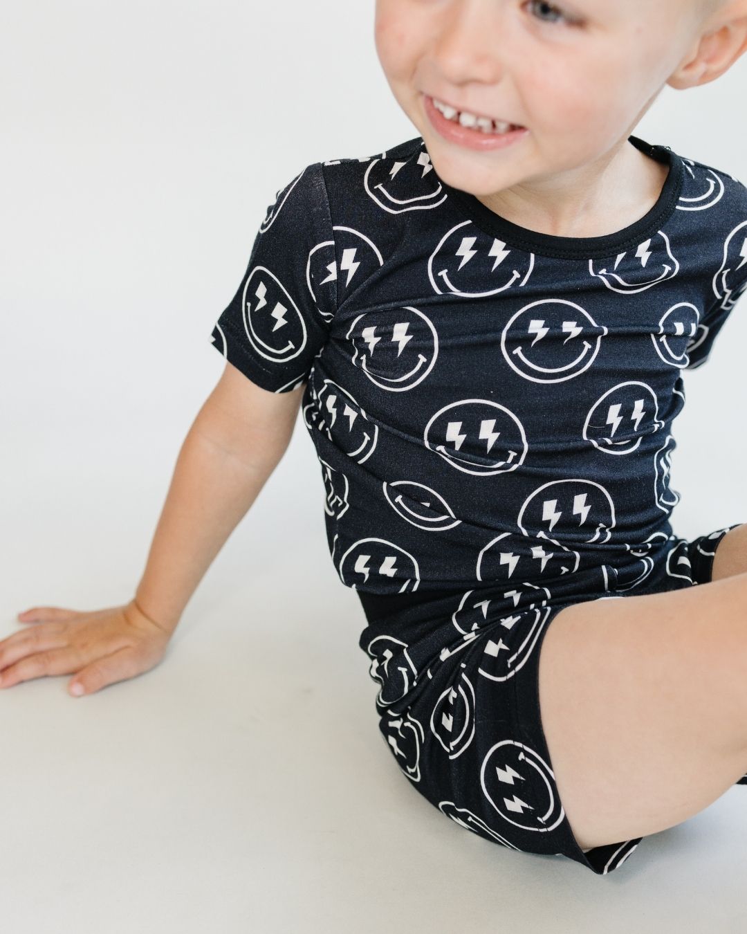 Two Piece Shorts Set | Electric Smiley
