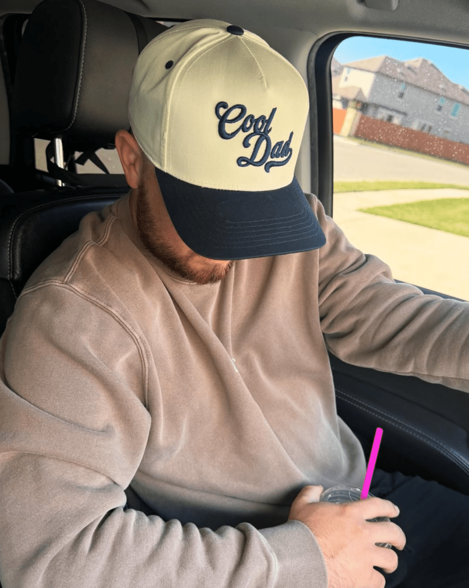 Embroidery 3D ‘Dad' Snapback Hat