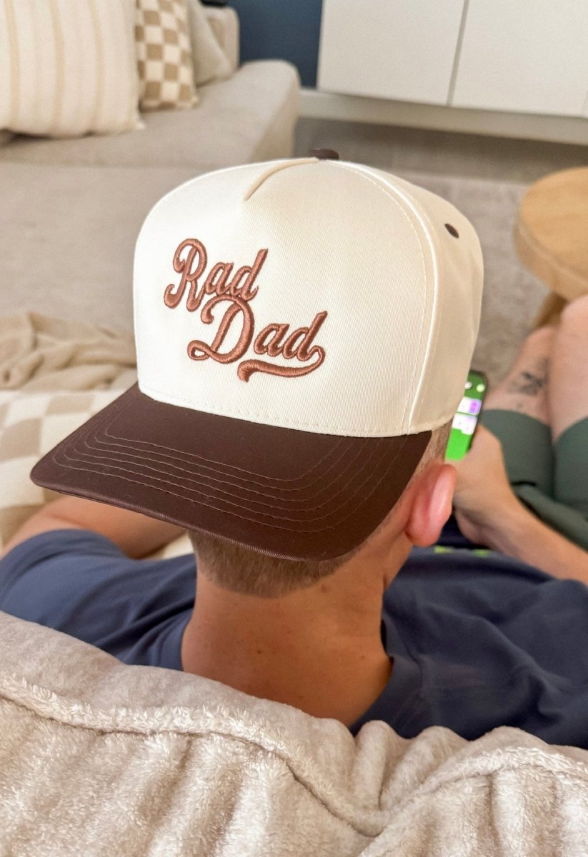 Embroidery 3D ‘Dad' Snapback Hat