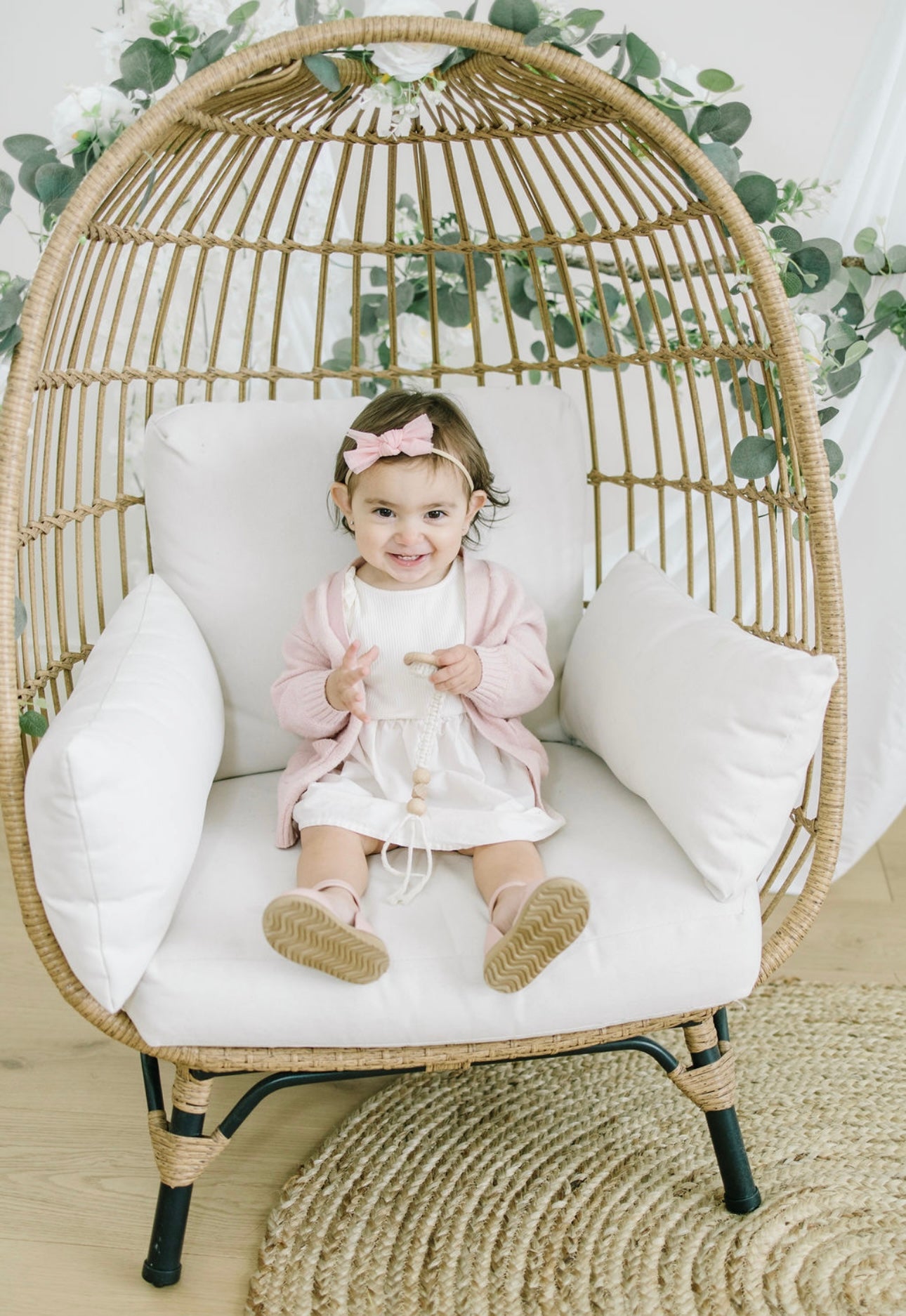 Pink Tulle Bow