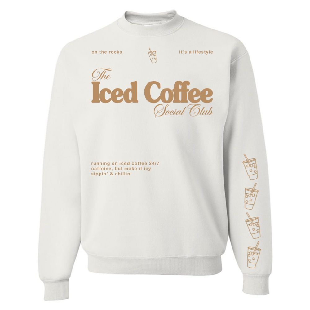 Iced Coffee Social Club Crewneck Sweatshirt