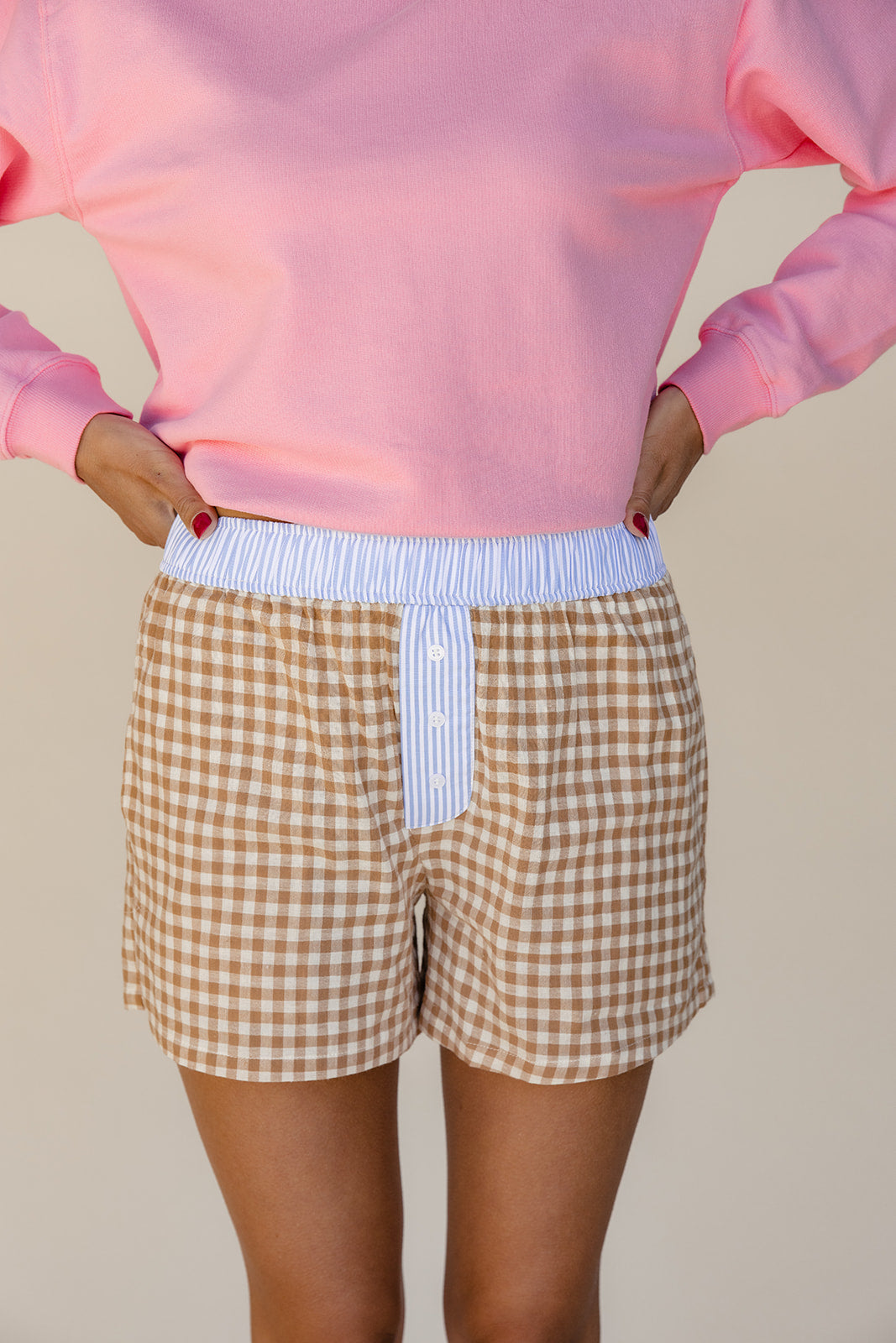 Brittan Gingham Boxers