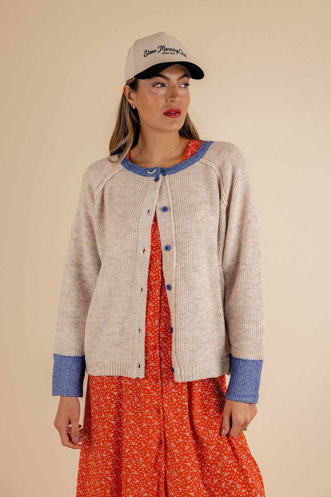 Great Expectations Contrast Cardigan