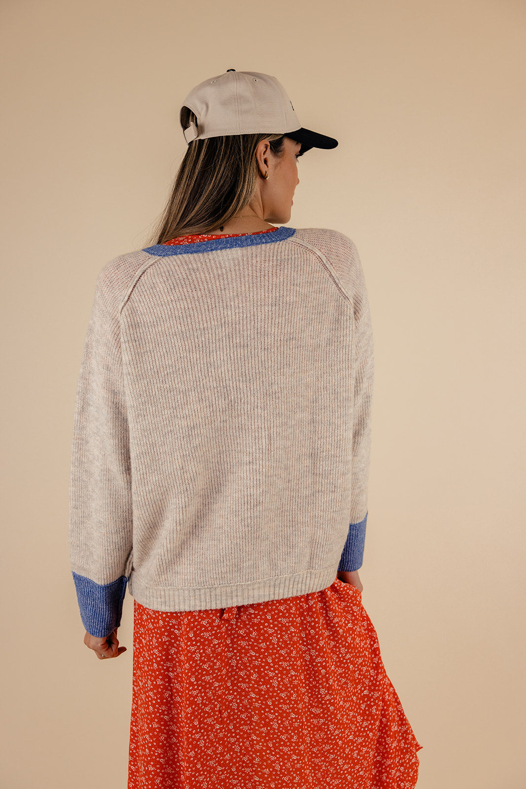Great Expectations Contrast Cardigan