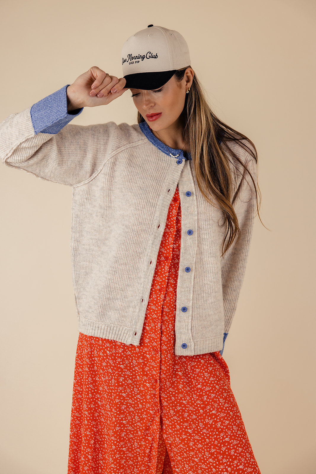 Great Expectations Contrast Cardigan