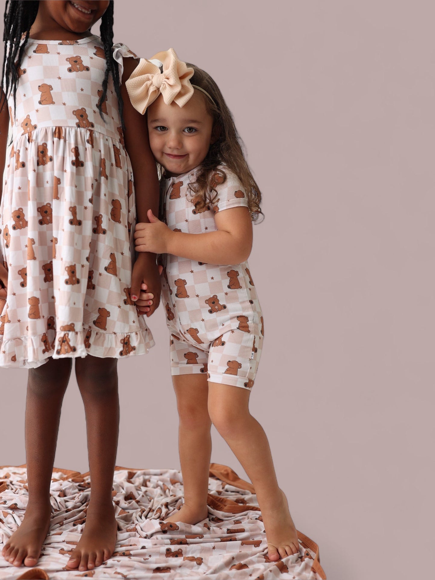 COZY BEAR DREAM RUFFLE DRESS