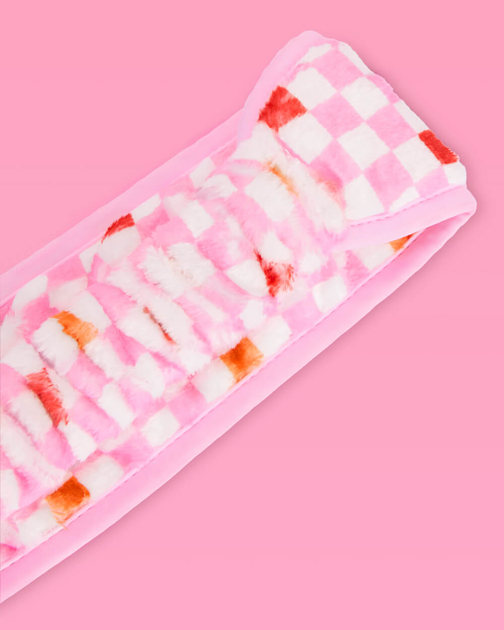 Fuzzy facial headband