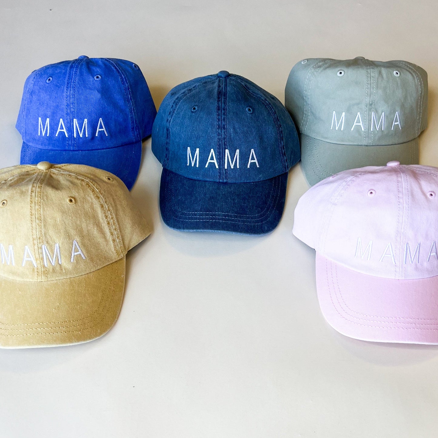 Mama Basic Embroidered Baseball Cap