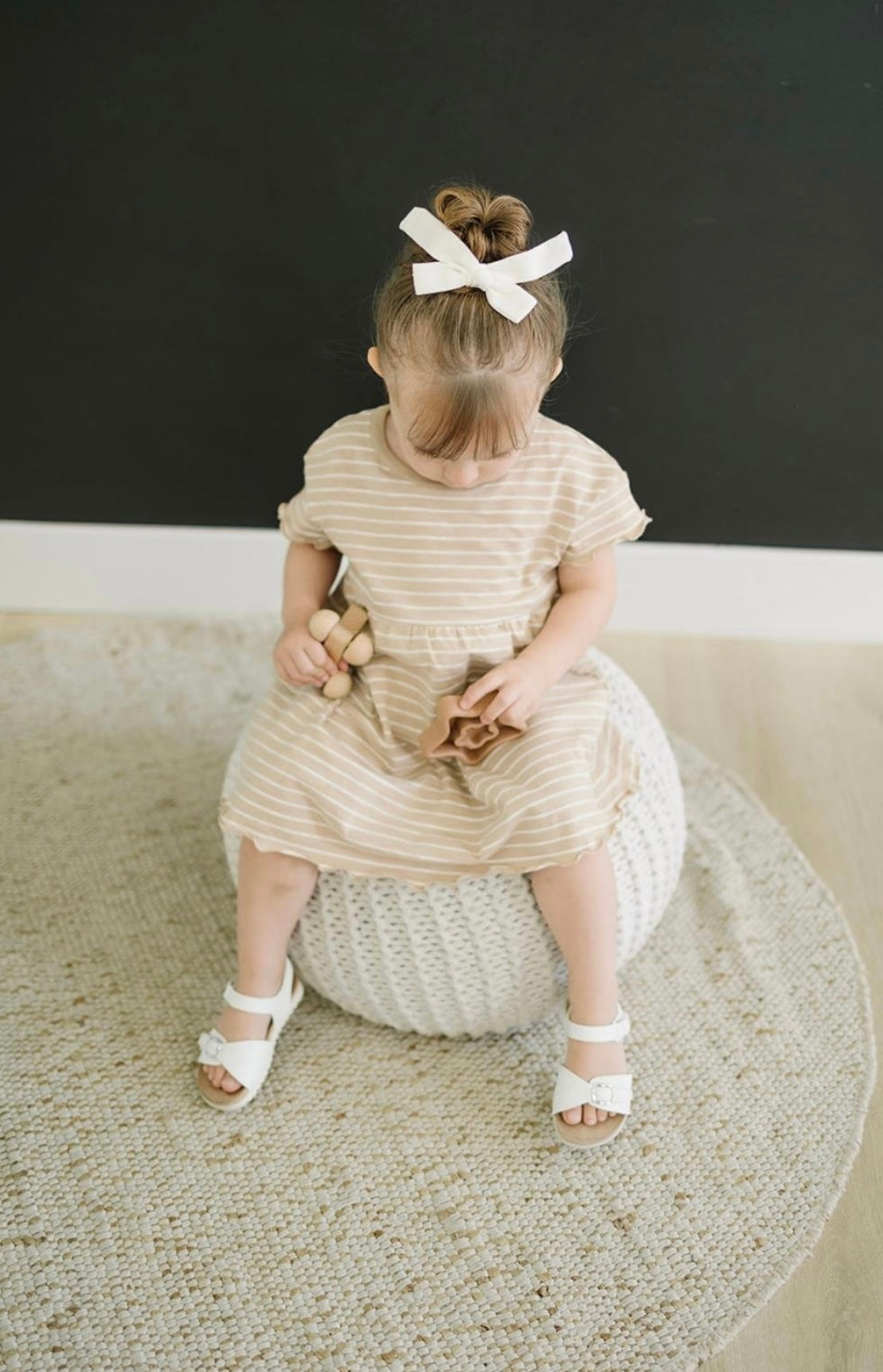 White School Bow