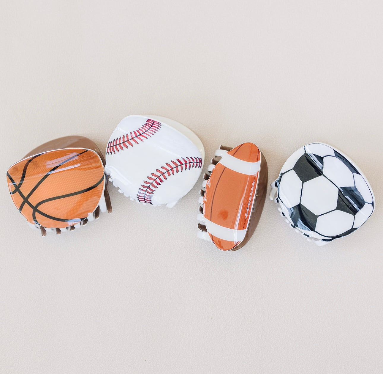 Basketball Claw Clip