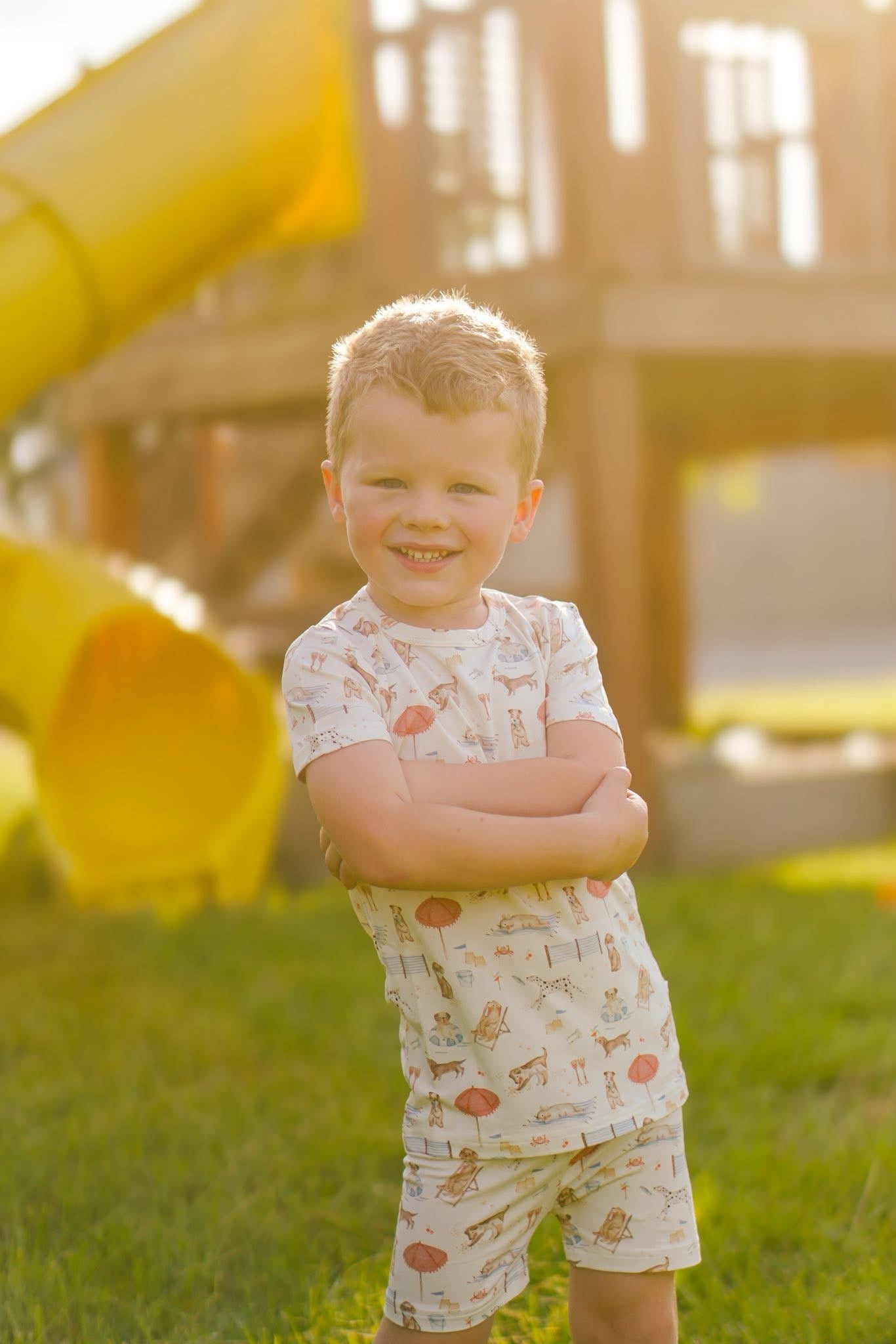 Beach Pawty 2pc Bamboo Pajamas