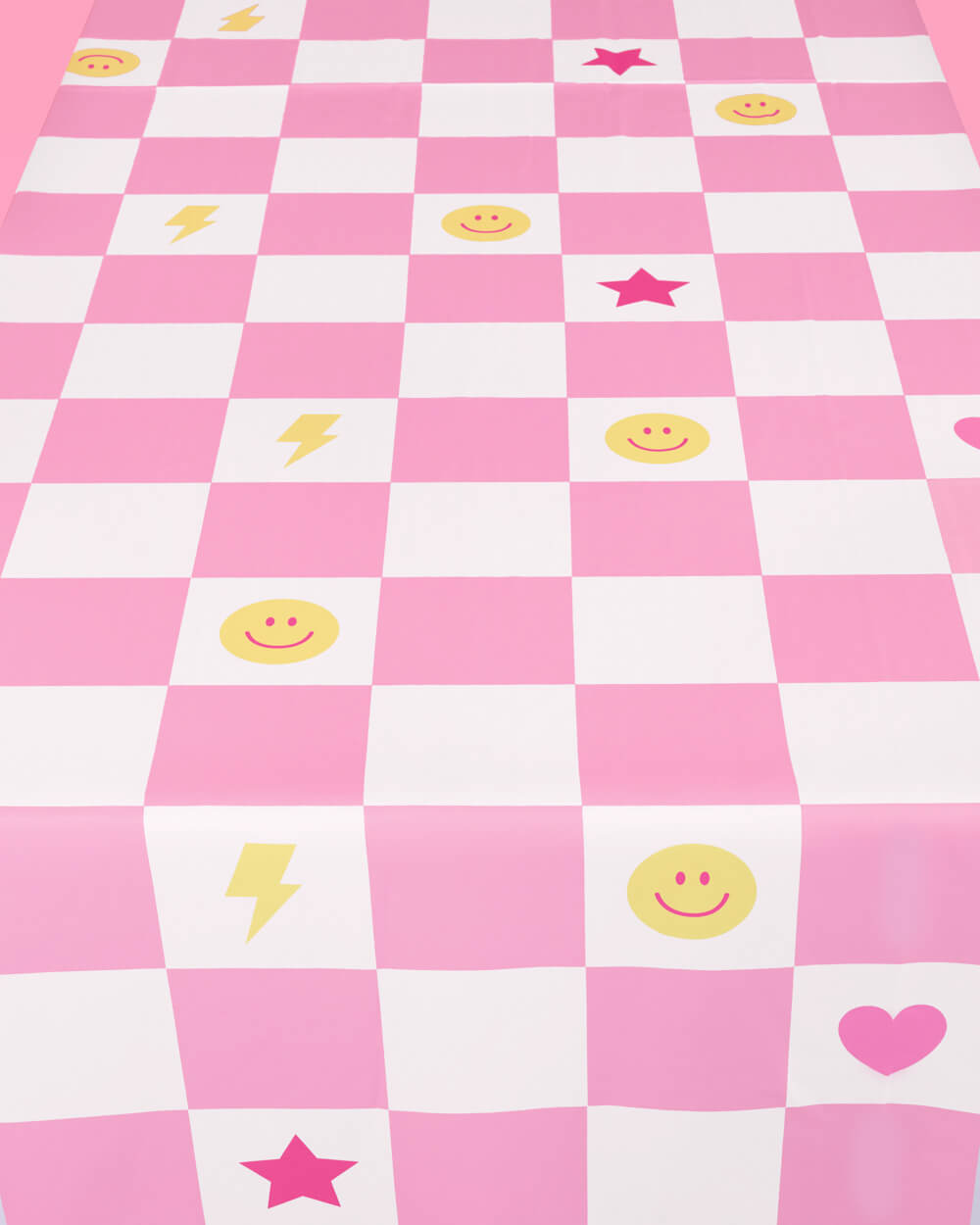 Preppy Party Tablecloth - washable table cover