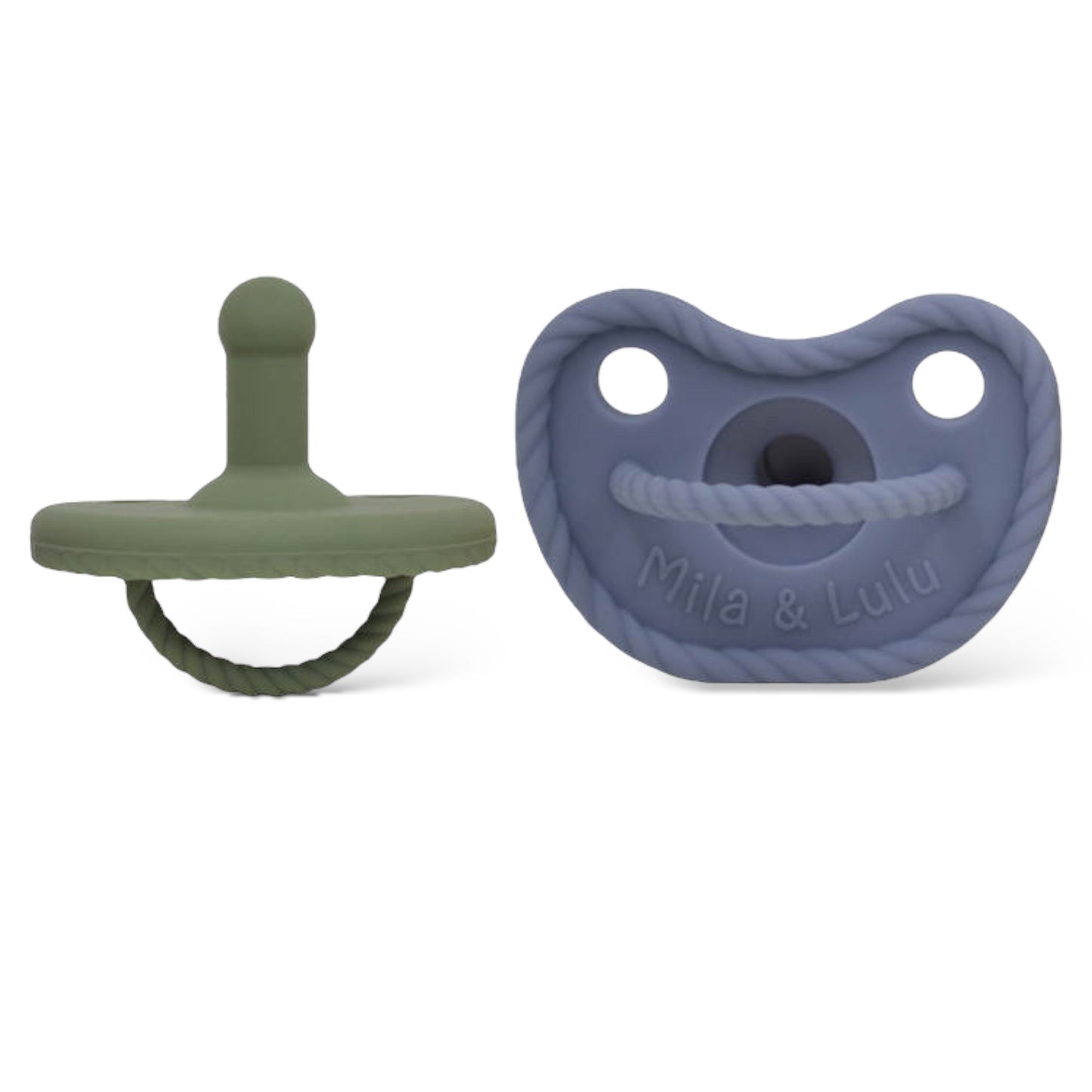 Round Shape Silicone Pacifier set of 2
