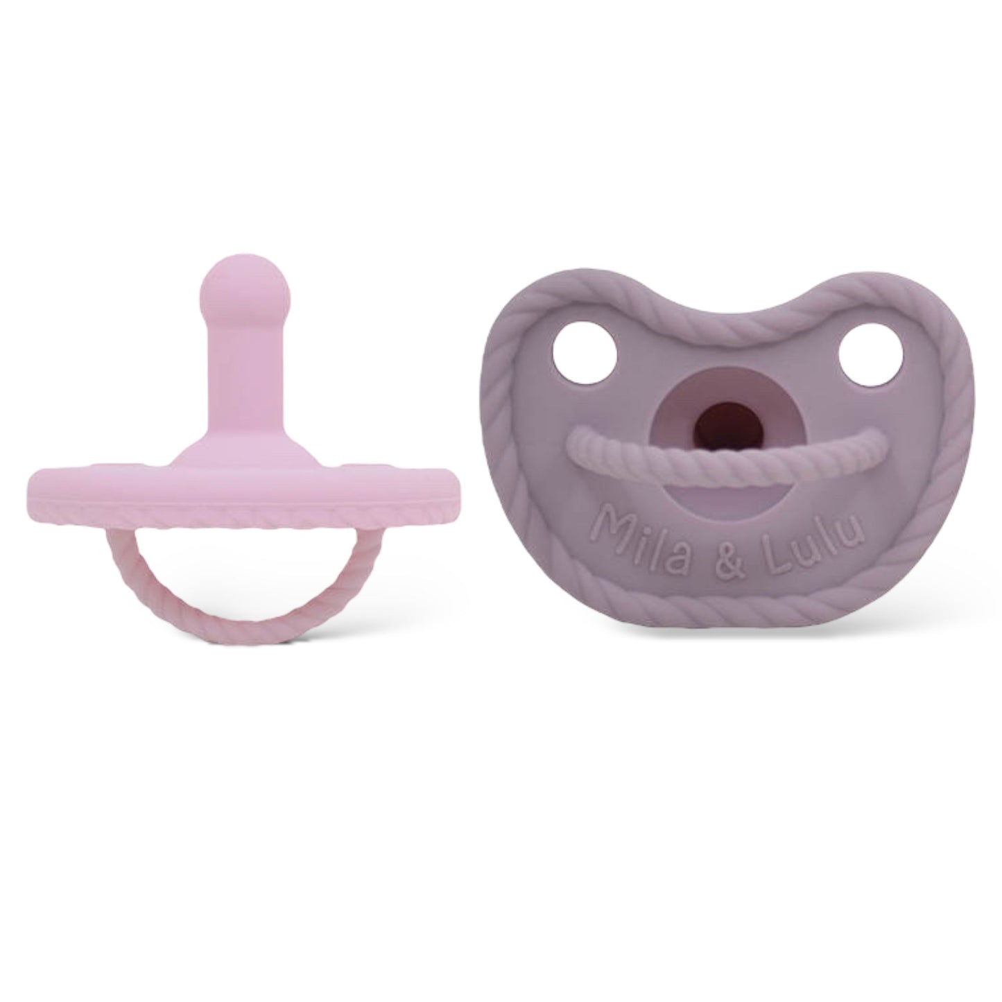 Round Shape Silicone Pacifier set of 2