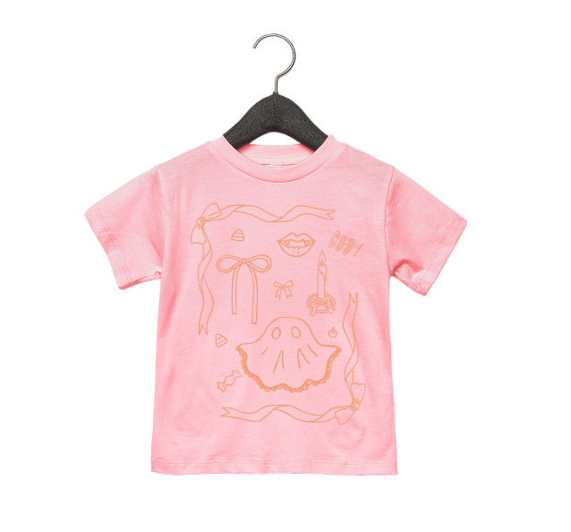 Halloween Girly Doodles Baby/Kids Tee
