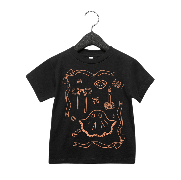 Halloween Girly Doodles Baby/Kids Tee