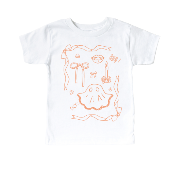 Halloween Girly Doodles Baby/Kids Tee
