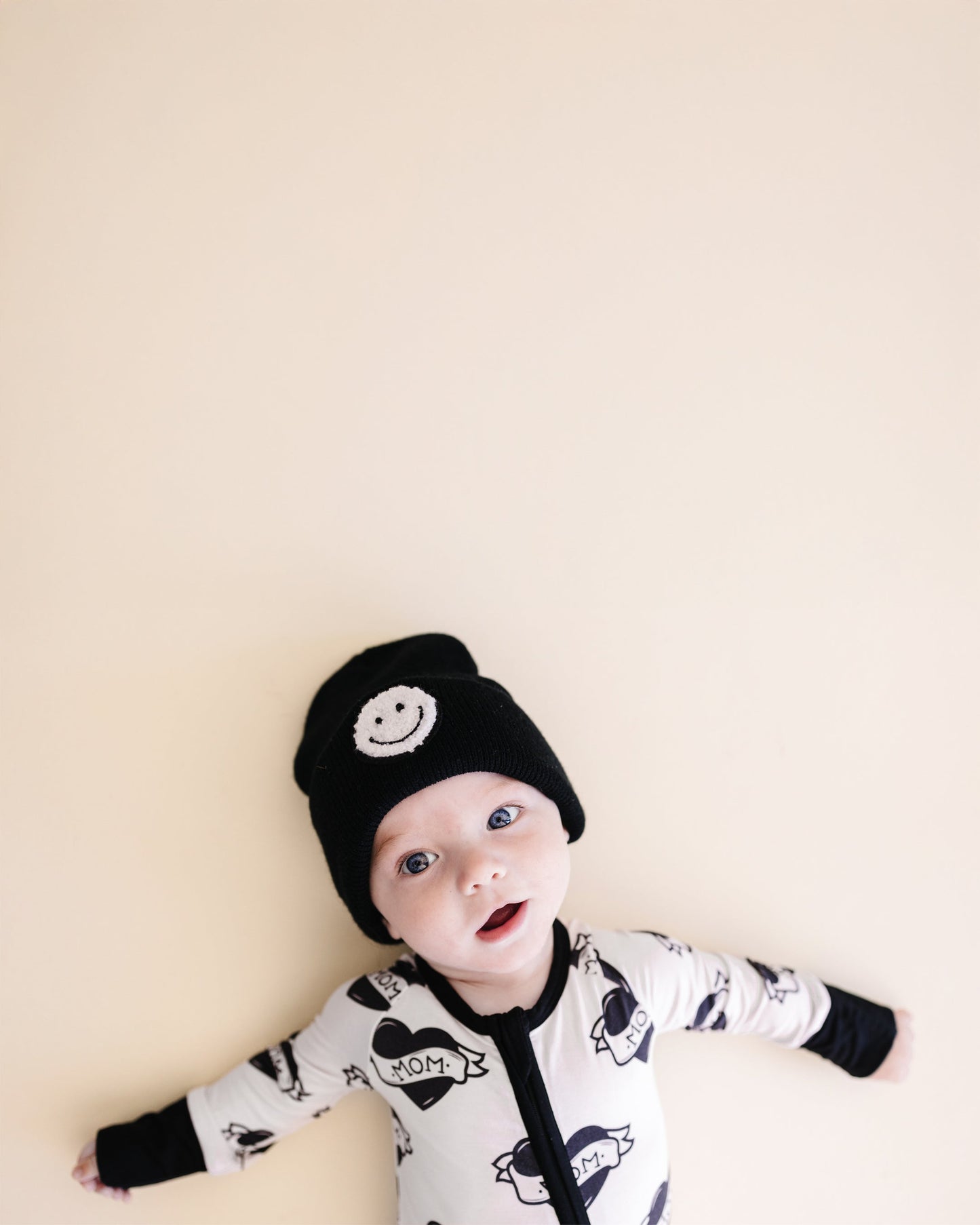 Mom Tattoo Bamboo Zip Romper