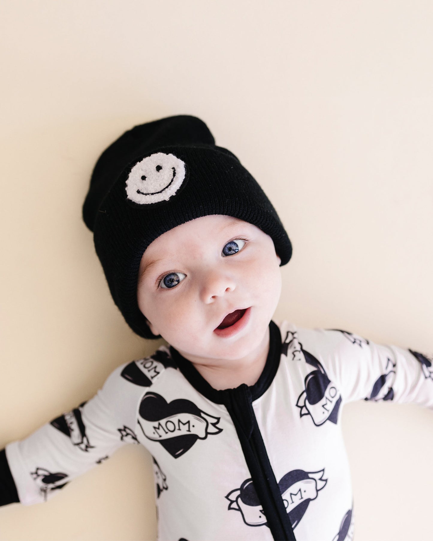 Mom Tattoo Bamboo Zip Romper