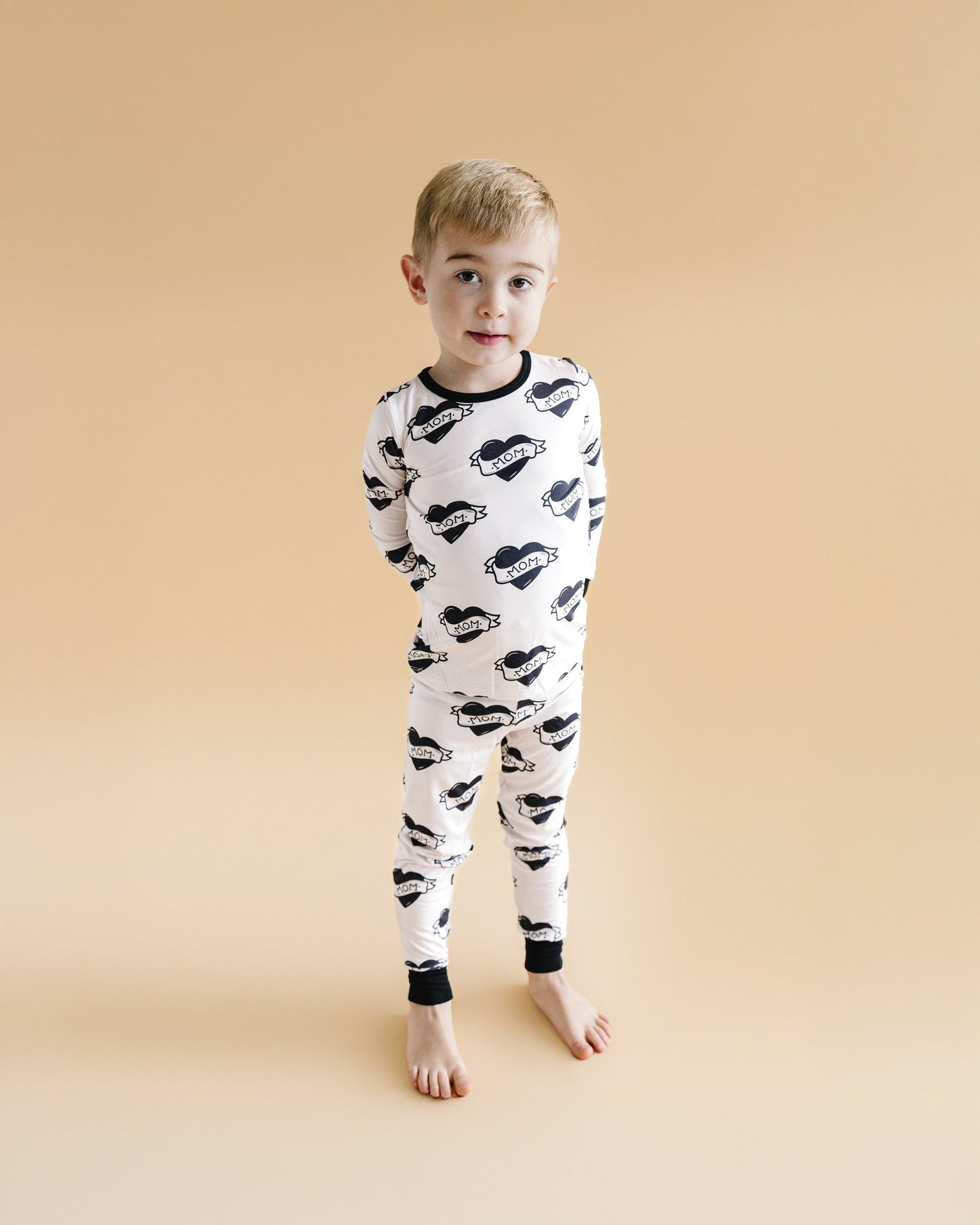 Mom Tattoo Bamboo Two Piece Set