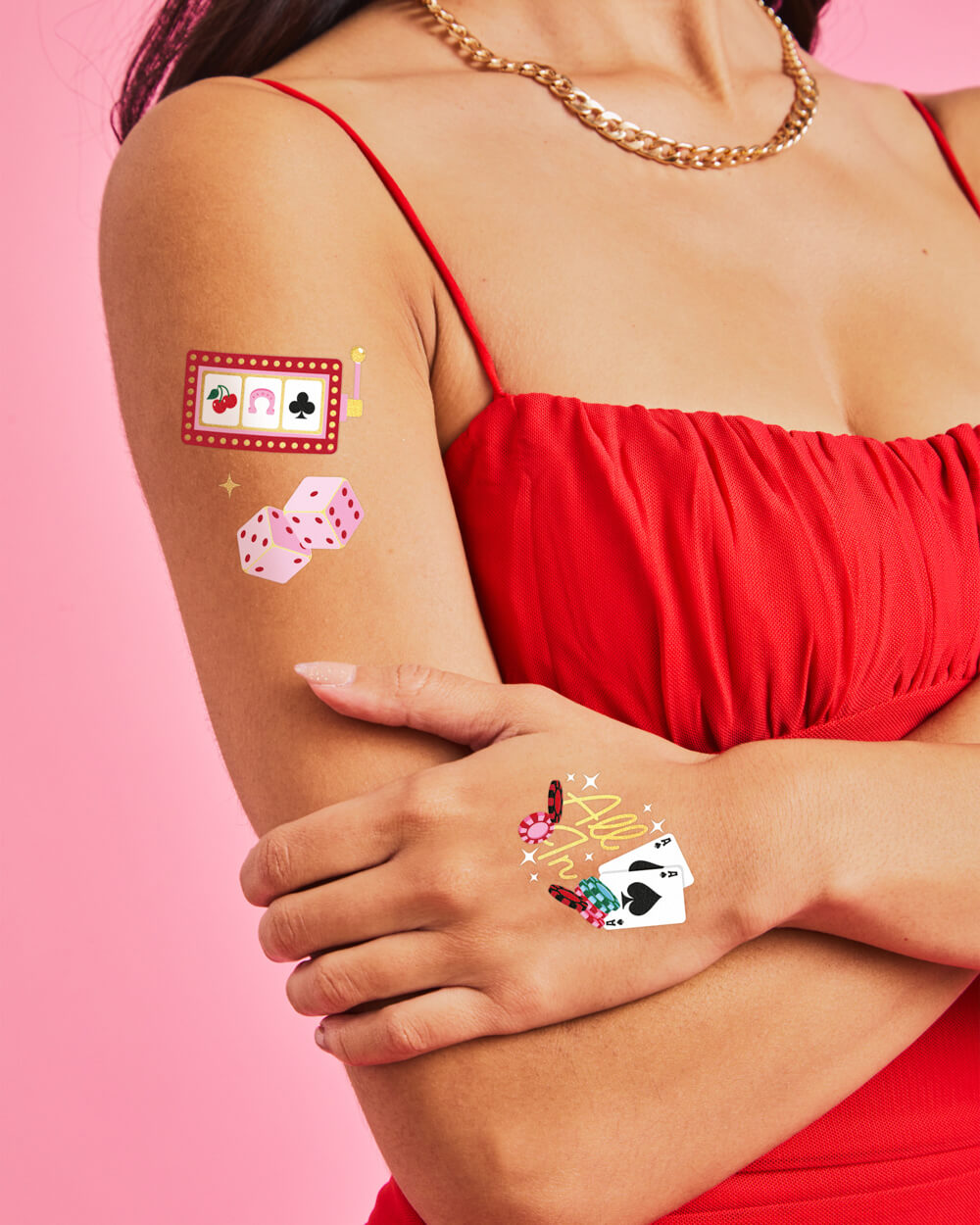 Feeling Lucky Tats - 50 temporary tattoos