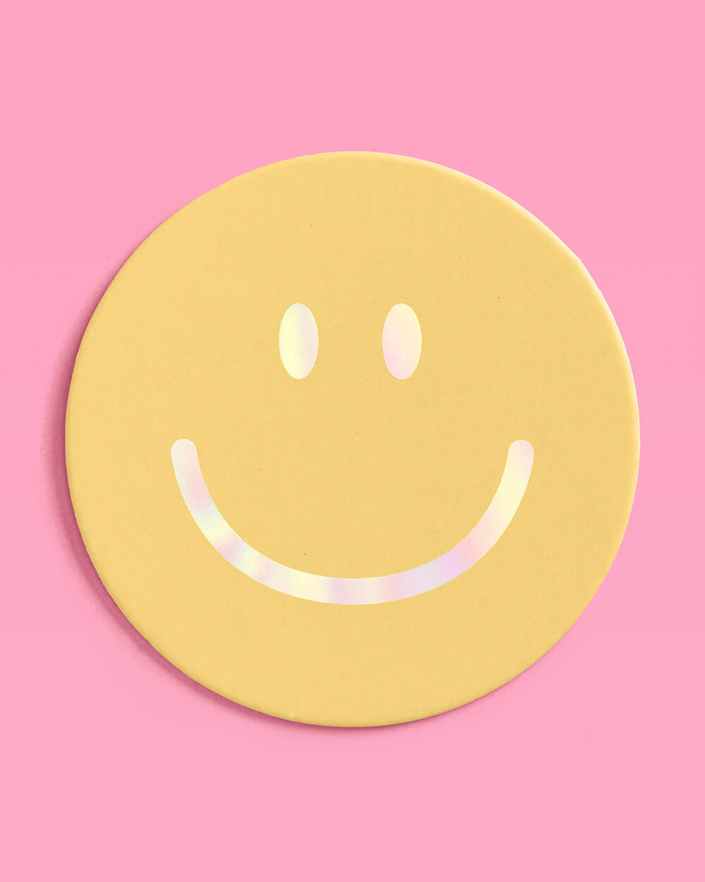 Smiley Coasters - 16 paper coasters