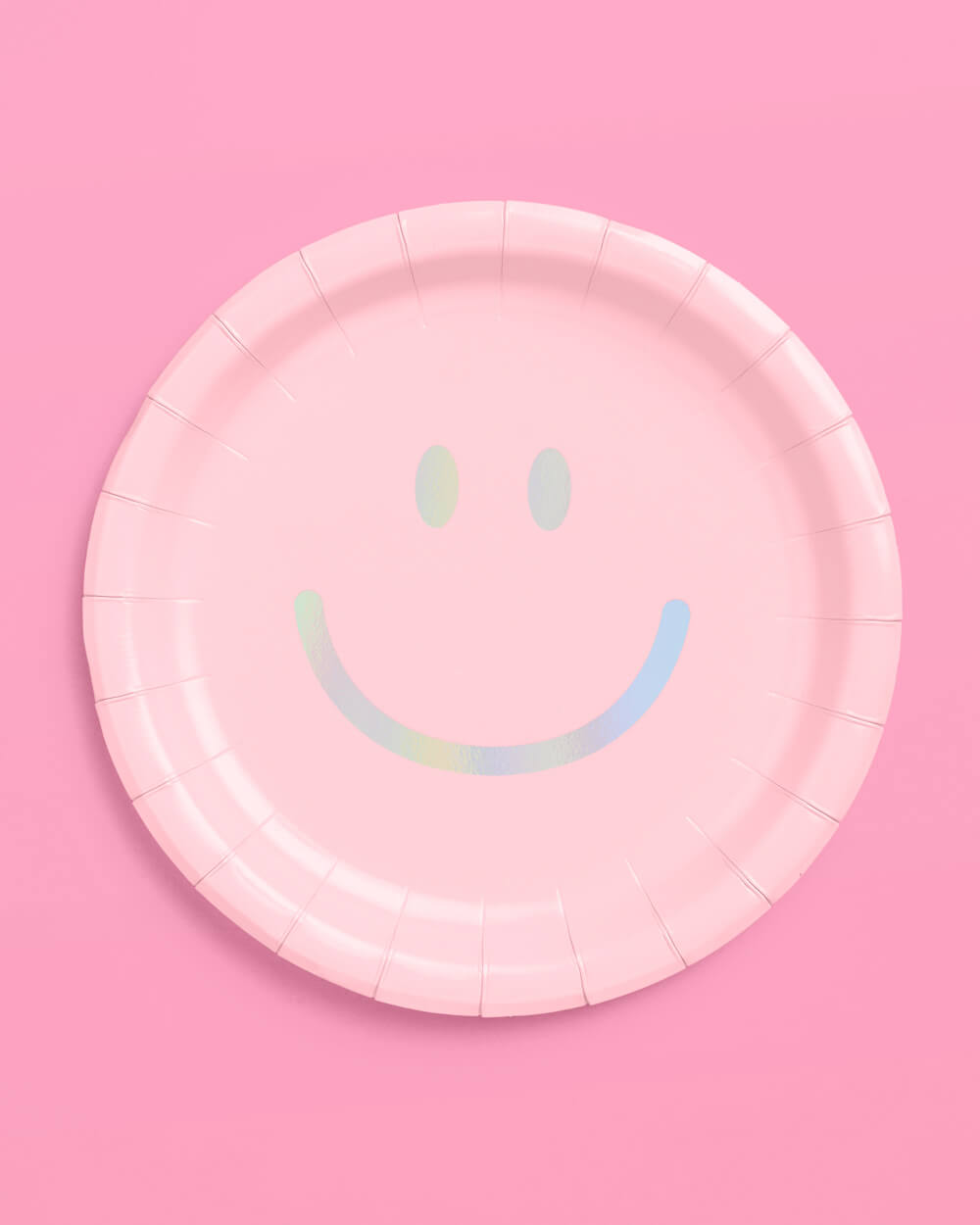 Smiley Plates - 24 paper plates