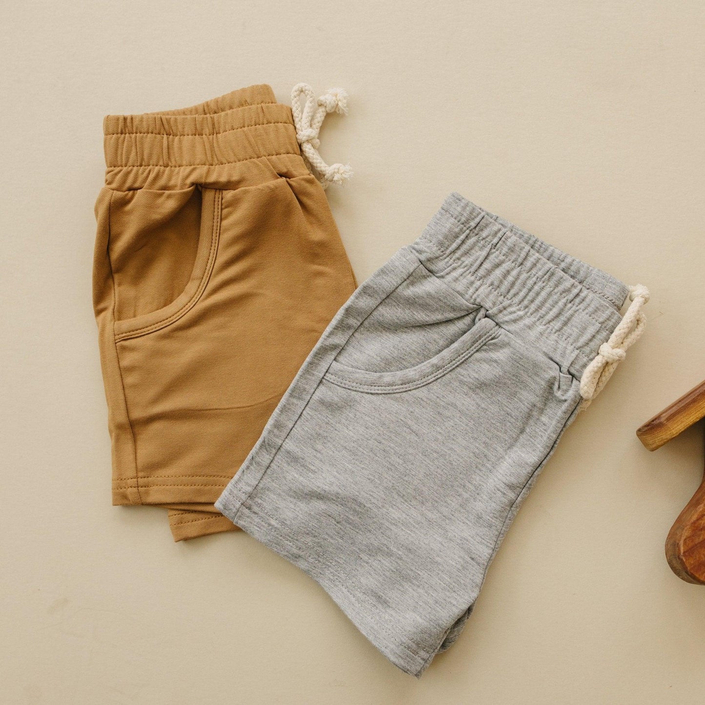Terry Drawstring Shorts
