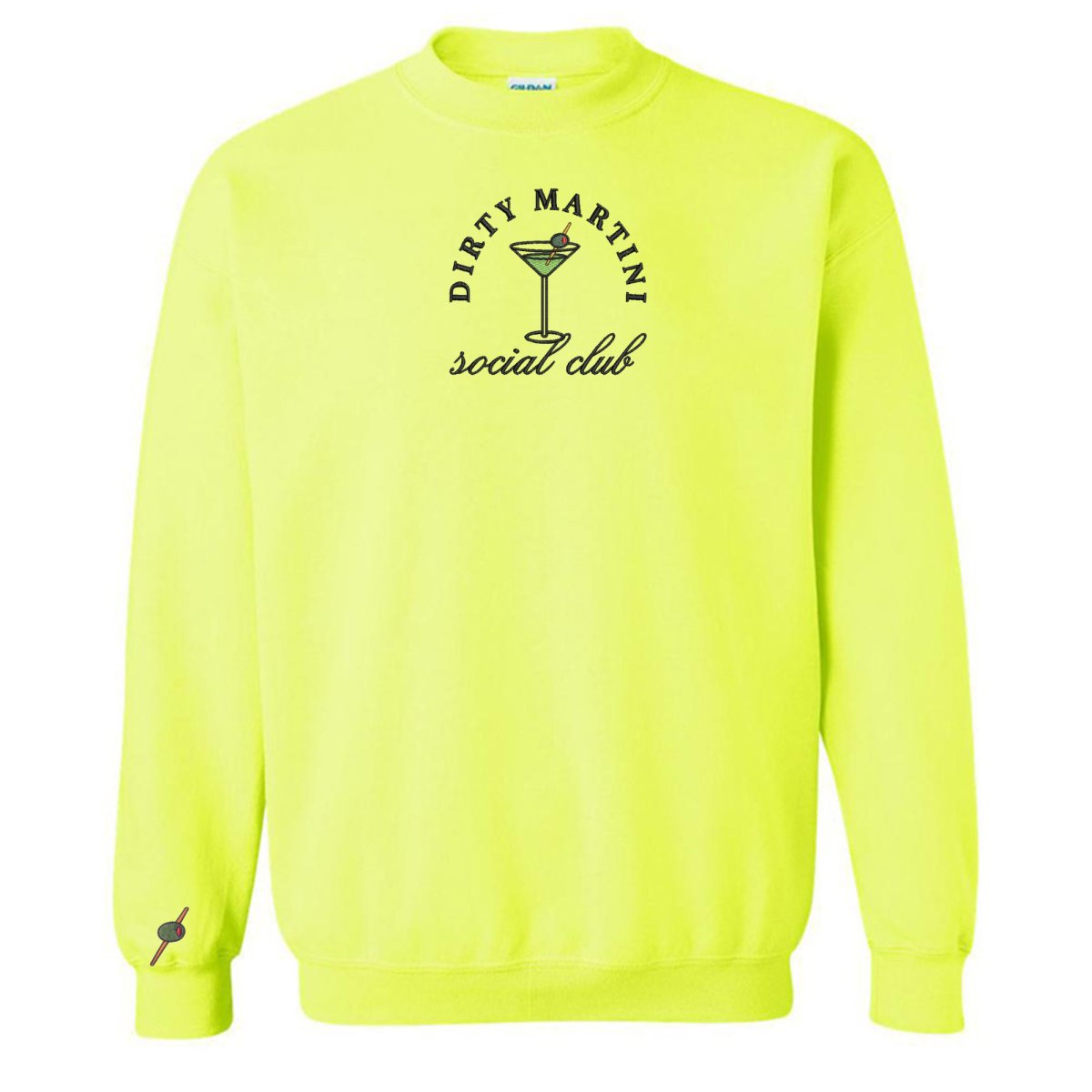 Dirty Martini Social Club Crewneck Sweatshirt