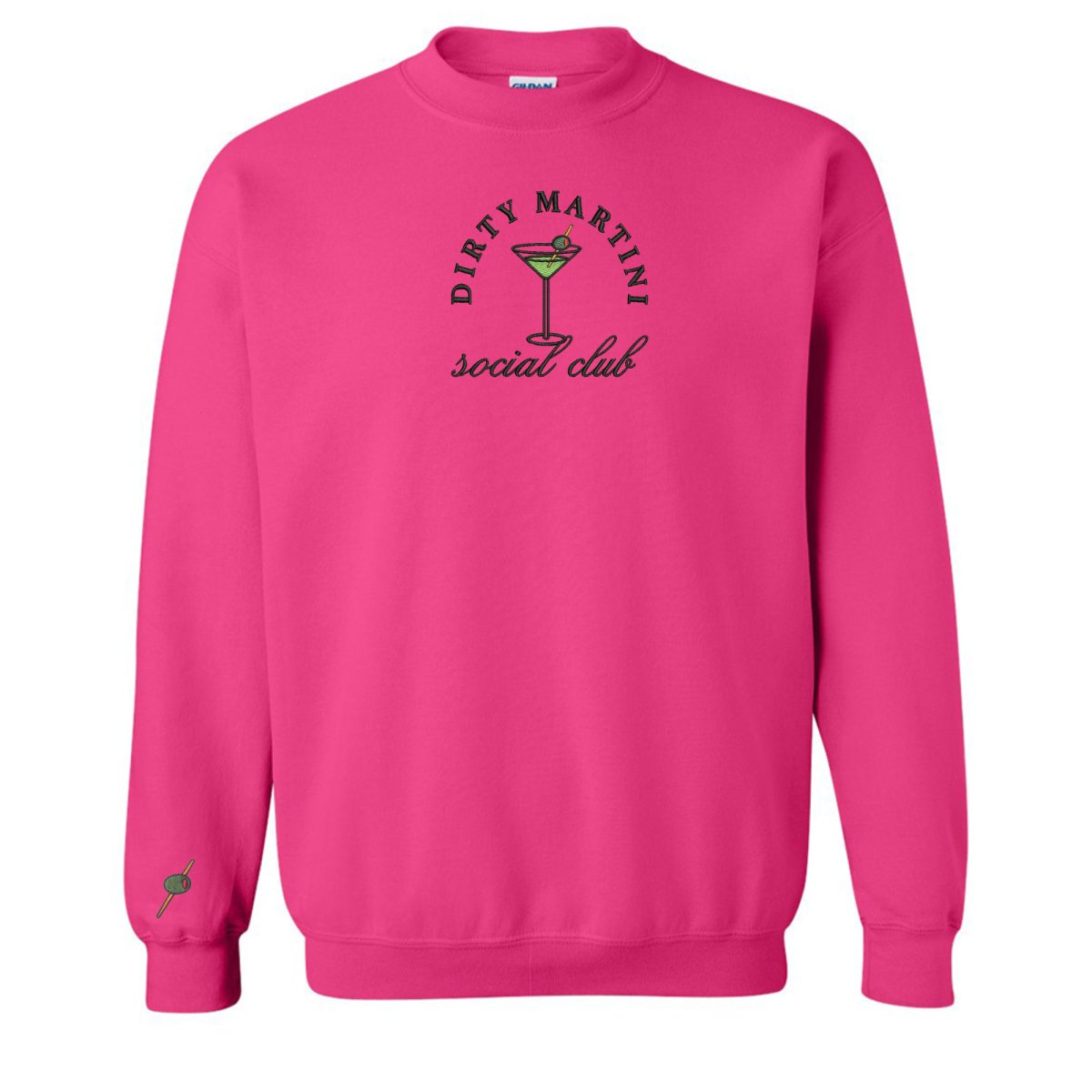 Dirty Martini Social Club Crewneck Sweatshirt