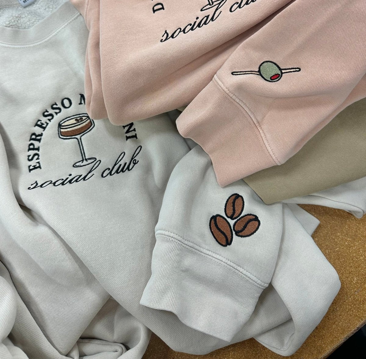 Espresso Martini Social Club Crewneck Sweatshirt