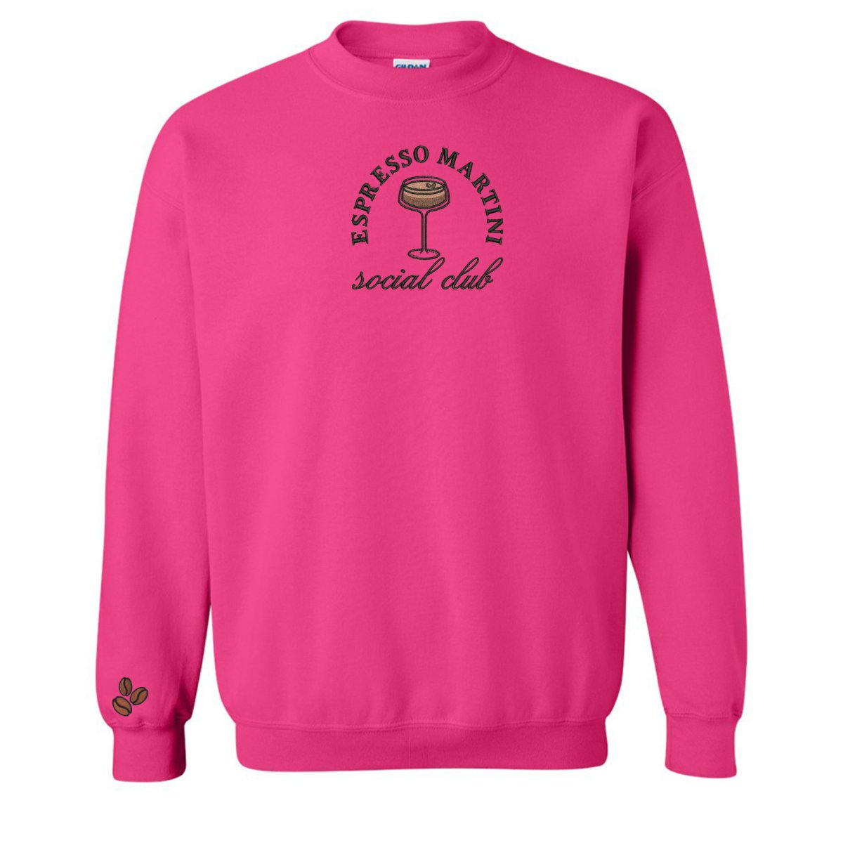 Espresso Martini Social Club Crewneck Sweatshirt