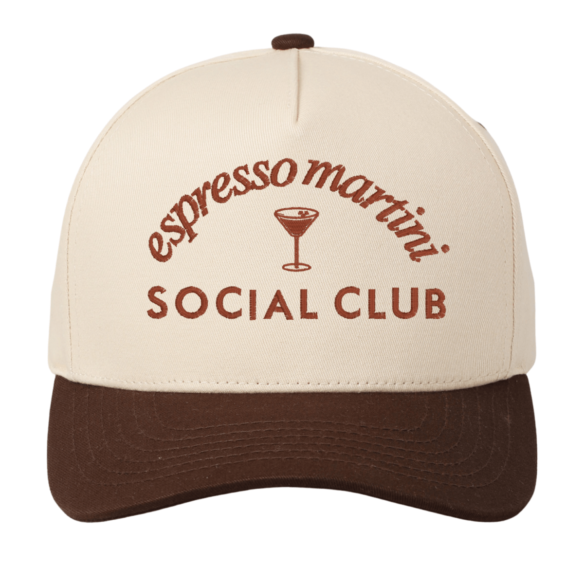 Espresso Martini Social Club Snapback Trucker Hat