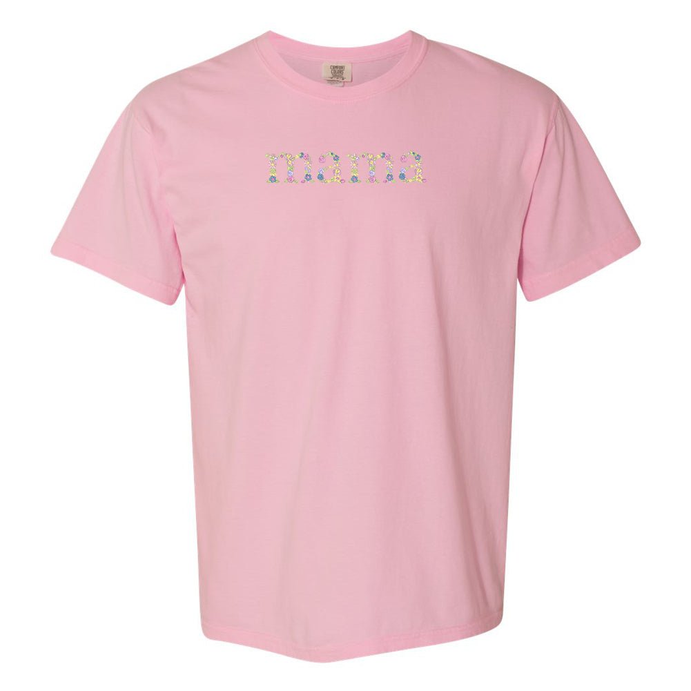 Floral Mama Comfort Colors T-Shirt