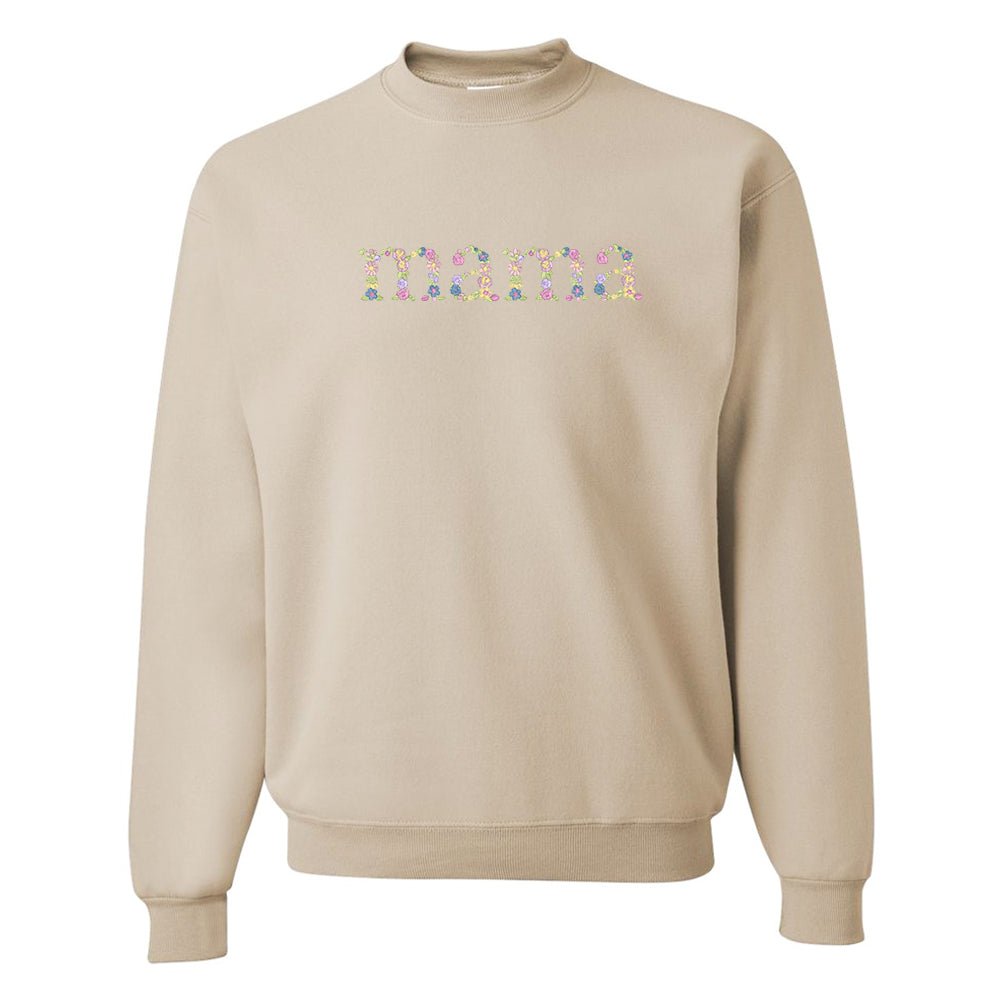 Floral Mama Crewneck Sweatshirt