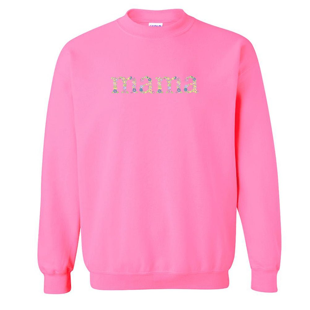 Floral Mama Crewneck Sweatshirt