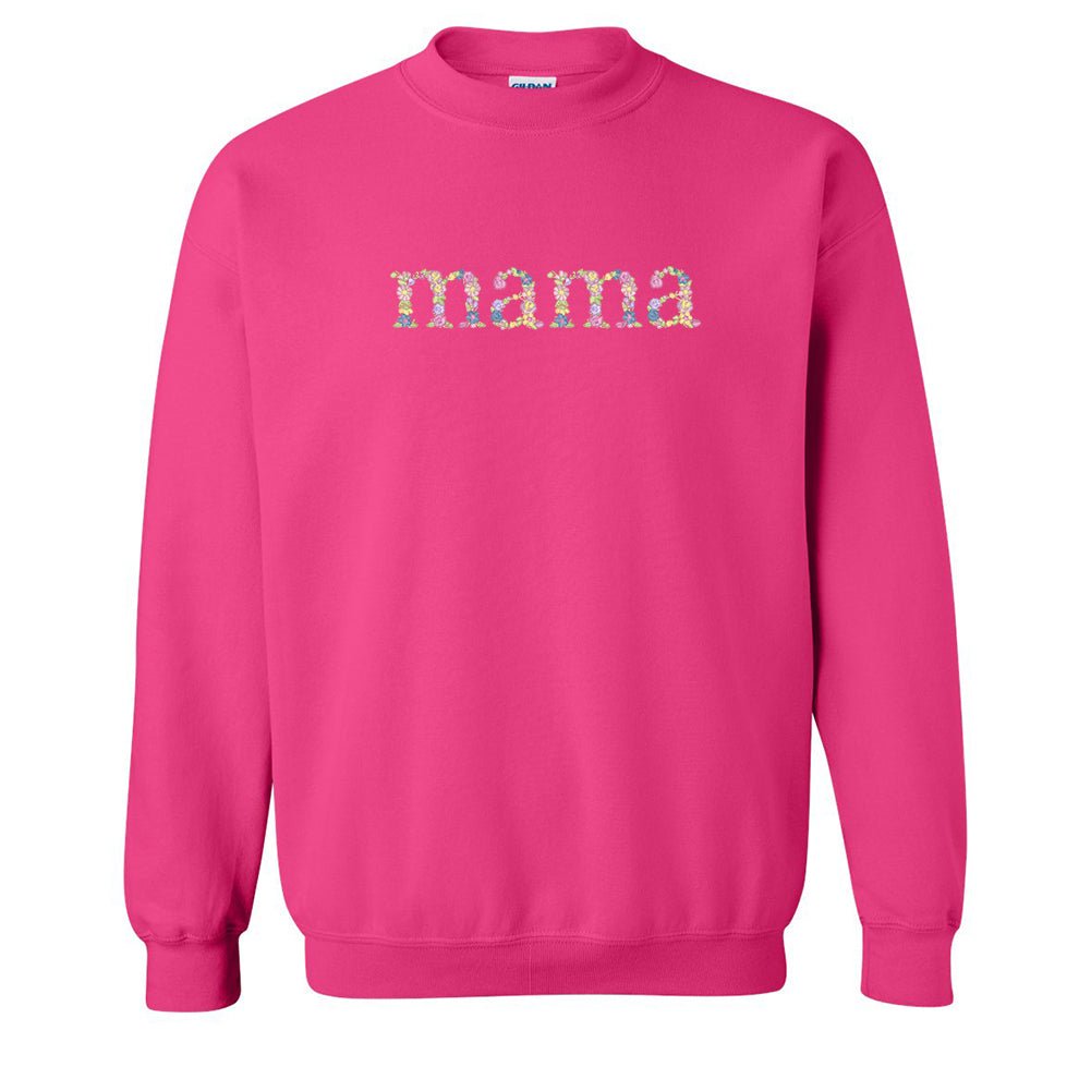 Floral Mama Crewneck Sweatshirt