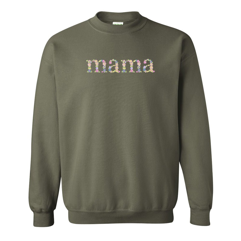 Floral Mama Crewneck Sweatshirt