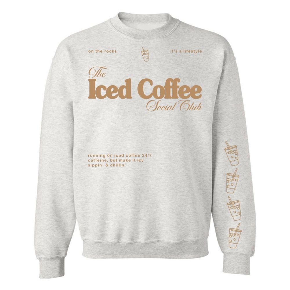 Iced Coffee Social Club Crewneck Sweatshirt