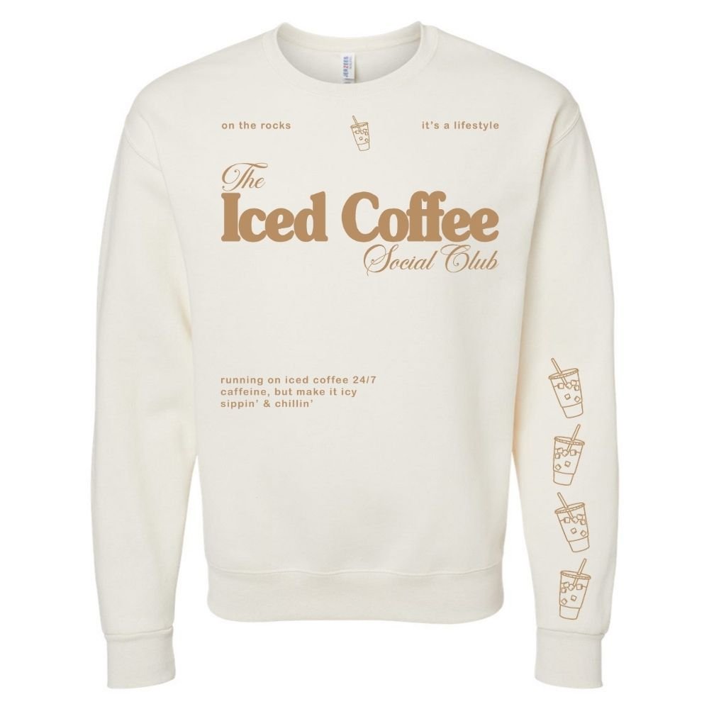 Iced Coffee Social Club Crewneck Sweatshirt