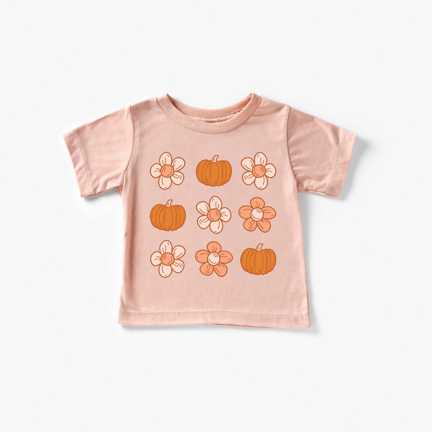 Pumpkins and Flowers