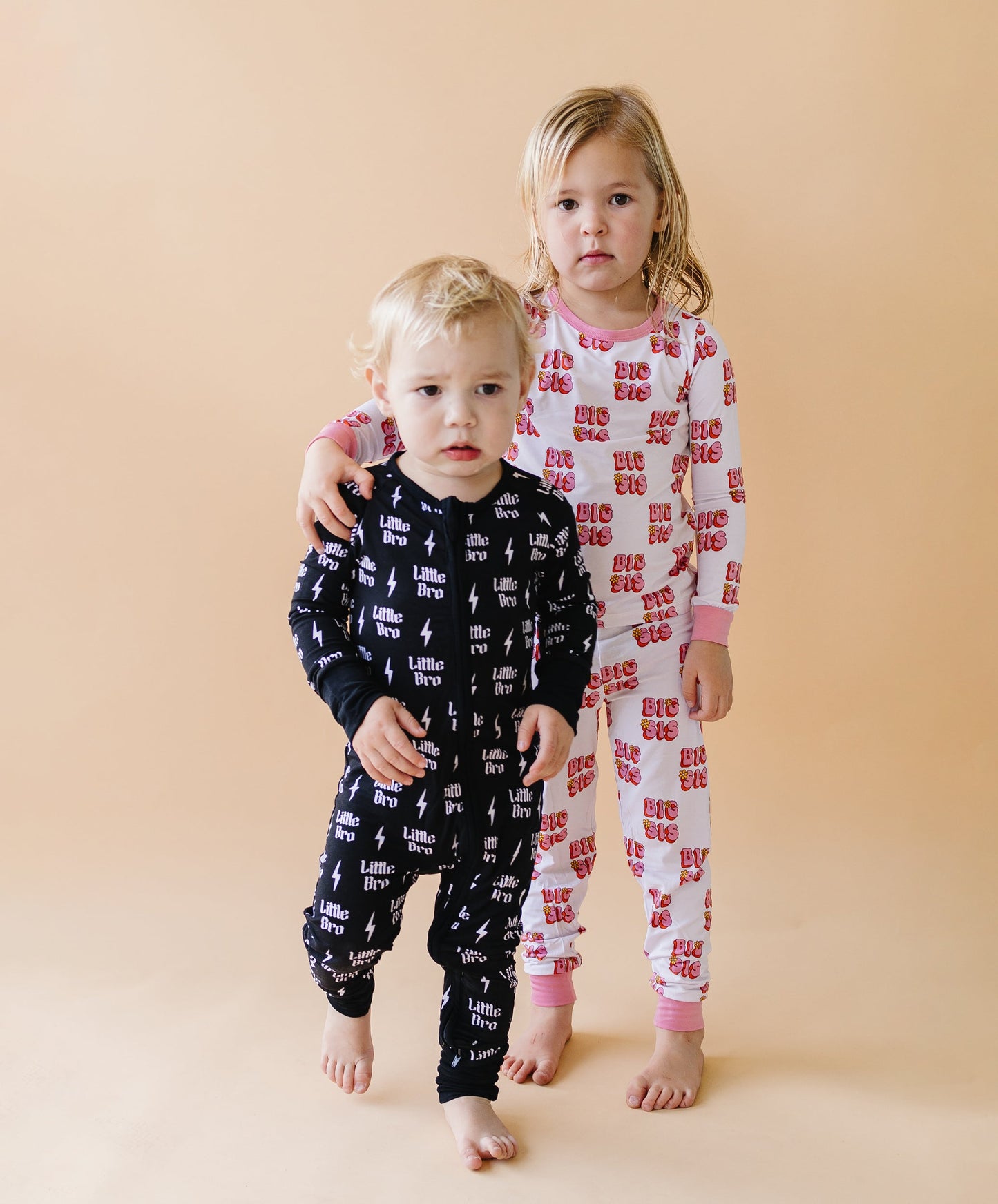 Little Bro Bamboo Zip Romper