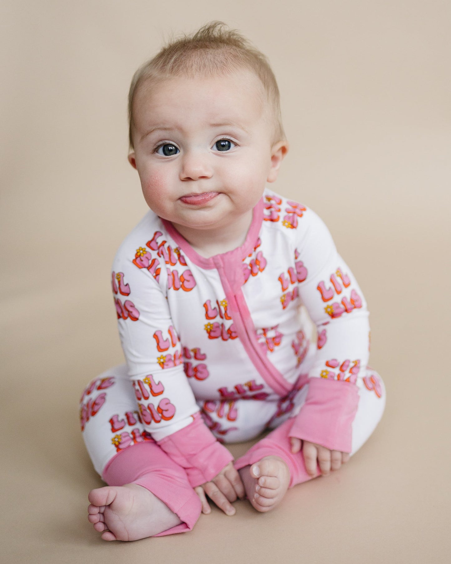 Lil Sis Bamboo Zip Romper